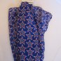 Women's Fashion Scarf Multi Stars Red/White/Blue Scarf 100%Polyester 63x13.8 NWT