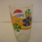 Vintage Pepsi Cola Brand Flower Power #31404 Glass Drinking Glass 30 oz. NWWT