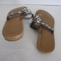 Coconuts By Matisse Give Women's Bronze Sandals with Shells Sz 7 Pre-Owned