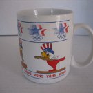 Papel Vons 1984 Olympic Sam the Olympic Eagle Gymnastics Ceramic Coffee Cup/Mug