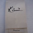 Vintage Kismi Porcelain White Phantom Mask Stick Lapel Pin New in Package USA