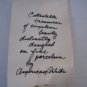 Vintage Kismi Porcelain White Phantom Mask Stick Lapel Pin New in Package USA
