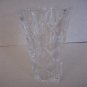 Vintage Decorative Clear Cut Glass Vase 5 in. Tall x 3 1/2 in. Wide Pre-Owned