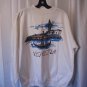Venezia/Venice Italy Unisex White Pullover Sweat Sz XXL 67%Cotton/33%Vicose NWNT