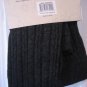 DNLA Sports Junior Size Patterned Knitted Black Leggings Sz One Size Fits Most