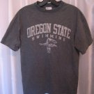 Champion Oregon State Beavers Swimming Grey Short Sleeve T Shirt Sz M Pre-Owned