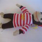 Toy Network Curious George Pirate Plush Stuffed Animal 13in.L x 7in.W Pre-Owned