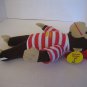Toy Network Curious George Pirate Plush Stuffed Animal 13in.L x 7in.W Pre-Owned