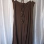 No Boundaries Junior Size Solid Brown Sleeveless Dress Sz XL (15-17) Pre-Owned