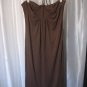 No Boundaries Junior Size Solid Brown Sleeveless Dress Sz XL (15-17) Pre-Owned