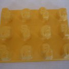 USC Trojans Yellow Plastic Jell-O Mold 6 USC & 6 Trojan Helmet Pre-Owned