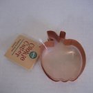 Wilton 2000 Copper Plated 3in. Apple Cookie Cutter 070896347015 NWWT