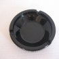 Vintage Las Vegas Hilton Black Glass Round Ashtray 4 1/2in.Round Pre-Owned