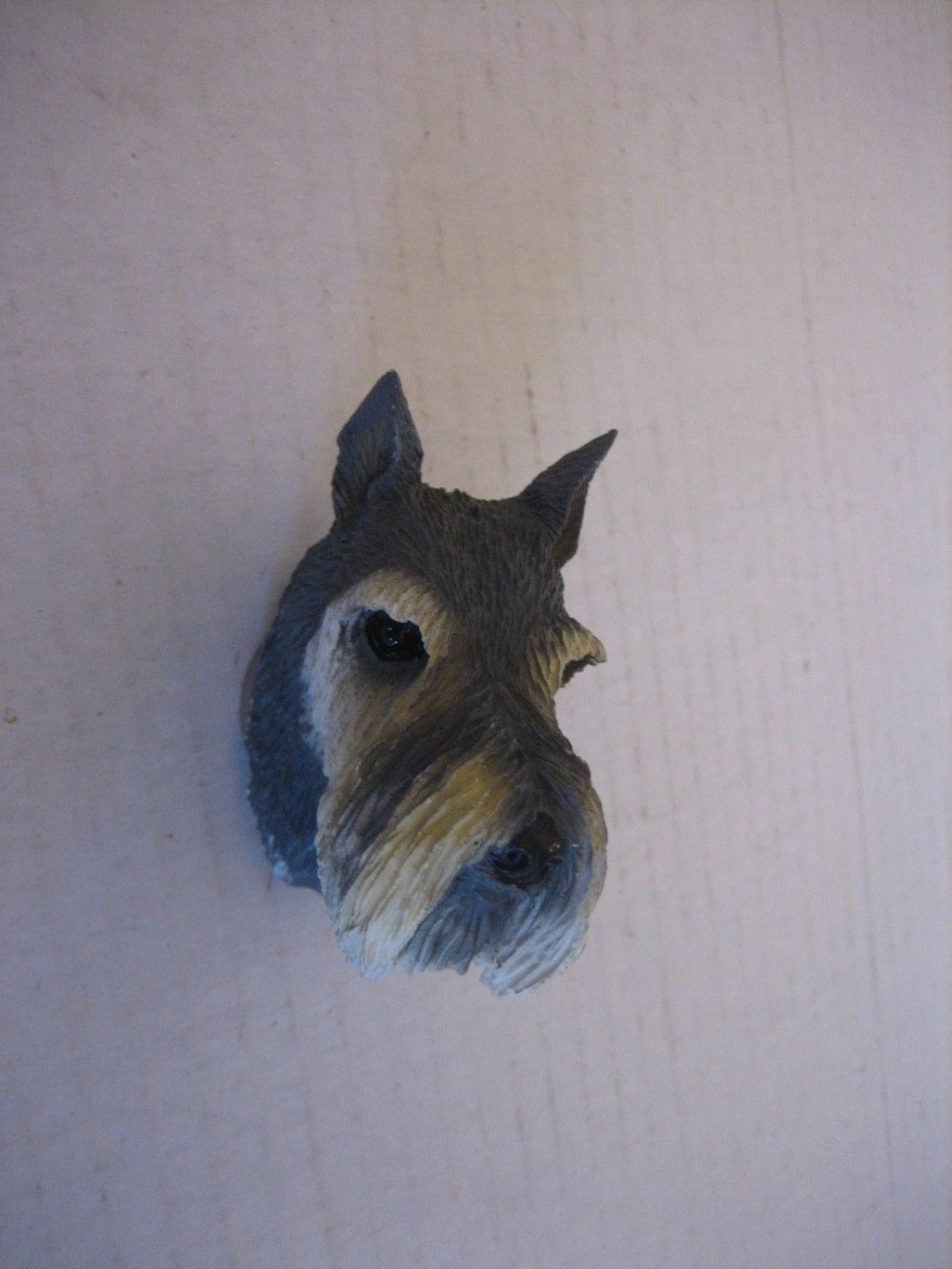 Life's Attractions Grey Giant Schnauzer DG58A Resin Dog Refrigerator Magnet NWNT