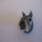 Life's Attractions Grey Giant Schnauzer DG58A Resin Dog Refrigerator Magnet NWNT