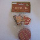 Momentum Brands Give Thanks/Leaves Cupcake Kit 24 Picks/24 Cupcake Liners NWWT