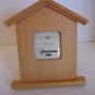 The Weston Gallery Countryside Birdhouse Natural Wood Tabletop Picture Frame 2.5