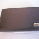 Mundi Women's Brown 2 Zipper Sided Clutch Wallet 7 1/2in.L x4 1/2in.W x1inD NWNT