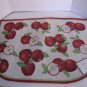 Home Concepts Red Apples Essential Tapestry Wedge Rug 20 x 30 NWWT Made in India