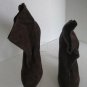 Charles Albert Women's Brown Faux Suede Fashion High Heel Ankle Boots Sz 9 New