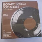 Airequipt Rotary Slide Tray 2x2 Holds 100 Slides New in Package Made in USA