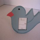 Alyssa In the Garden Wood Blue Bird Magnet/Tabletop 2x3 Picture/Photo Frame NWWT