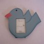 Alyssa In the Garden Wood Blue Bird Magnet/Tabletop 2x3 Picture/Photo Frame NWWT