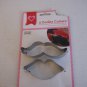 Walmart Lips & Mustache 2 Piece Set Metal Cookie Cutters NWWT 179946320487