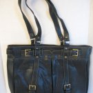 Bueno Women's Black Faux Leather Shoulder Bag Purse Handbag Pre-Owned Never Used
