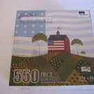 Warren Kimble Reminiscent Series The American Farm 550 Piece Puzzle 24in. x 18in