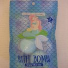 Bath Treasures Mermaid Under the Sea Blue Bath Bomb Fizzles 3 in Package NWIP
