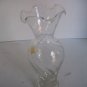 The Bouquet Collection Clear Handblown Crystal Flower Vase 9 in.Tall Pre-Owned