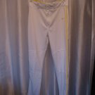 Nike Dri Fit Boys White/Yellow Trim 100% Polyester Baseball Pants Sz XL NWWT