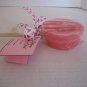 Handmade Natural Loofah Lollipop Organic Glycerin Pink Soap on a Stick NWWT