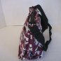 Sax Texas A & M Maroon/White Fabric Women's Shoulder Purse/Handbag Pre-Owned