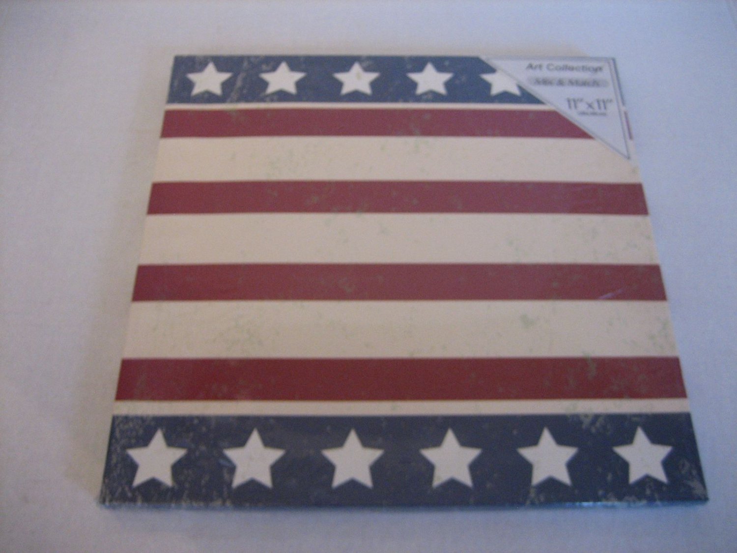 Decorative Americana Mix & Match Square Wall Hanging Print Picture 11x11 NWWT