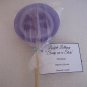Handmade Natural Loofah Lollipop Organic Glycerin Lavender Soap on a Stick NWWT