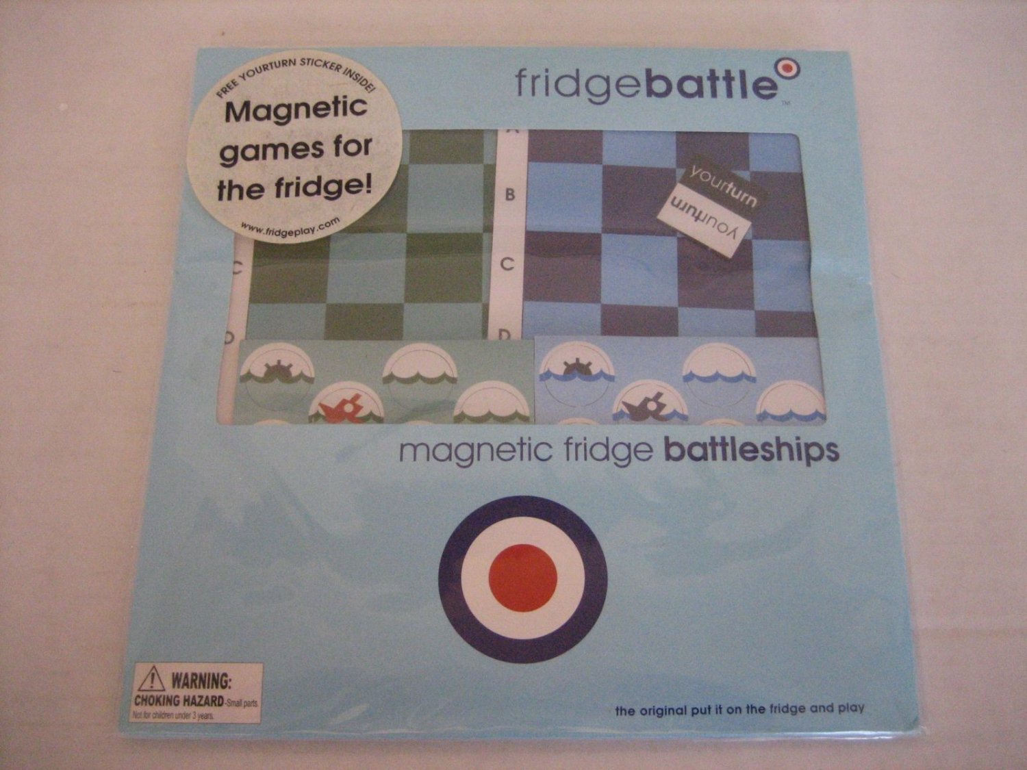 Fridge Battle Magnetic Fridge Battleships Magnetic Game New Package 837956000132