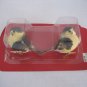 Christmas Trims Decorative Floral Arrangement Clip Yellow Birds 2 Per Package NW