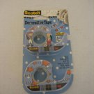 Scotch Decorative Tape Photo Safe Sports Tape & Stars A Kid Like Me 2 Pac Set NW