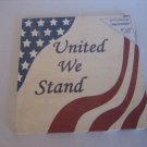 United We Stand Americana Mix&Match Square Wall Hanging Print Picture 11x11 NWWT