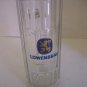 Lowenbrau Tall Clear Glass Beer Mug Stein 0,5L Pre-Owned 3in.W x7 1/2in.T