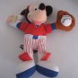 Vintage Disney Home Run Mickey Mouse Star Beanie Stuff Animal Plush Pre-Owned