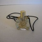 Women's Fashion Glass Decorative Bubble Necklace Black Cord 2 1/2in.T Pre-Owned