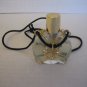 Women's Fashion Glass Decorative Bubble Necklace Black Cord 2 1/2in.T Pre-Owned