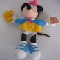 Vintage Disney Half Time Minnie Mouse Star Beanie Stuff Animal Plush Pre-Owned