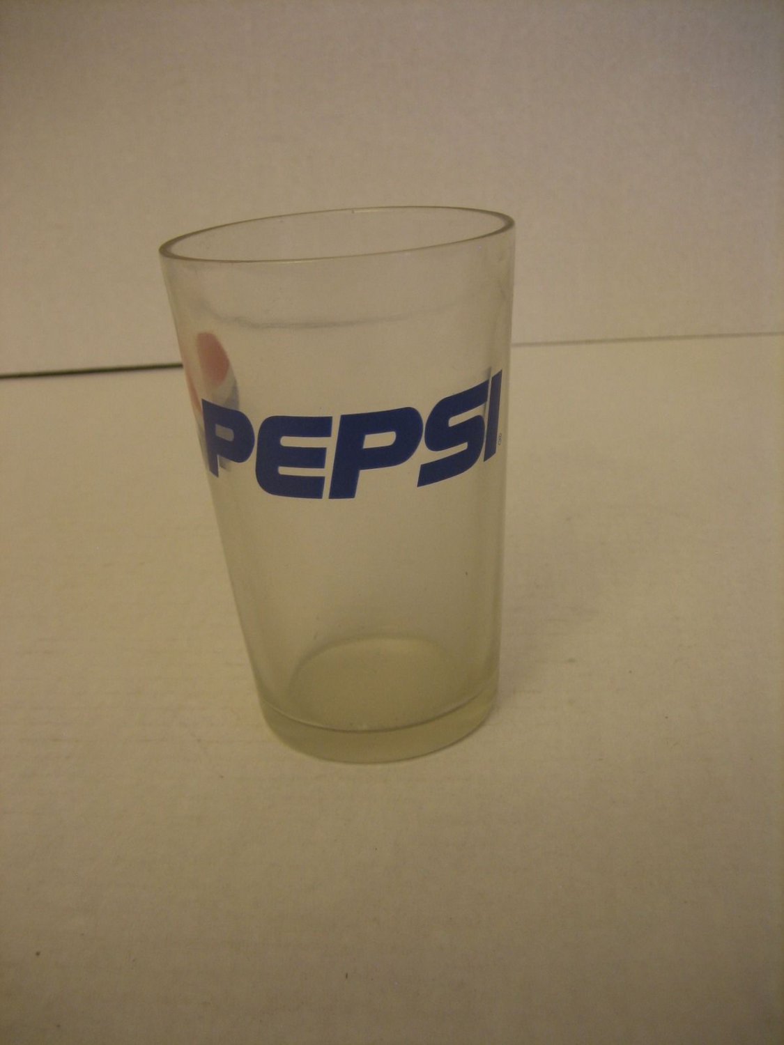 Vintage Pepsi Cola Brand Small Glass Juice Size Drinking Glass 4oz. Pre-Owned