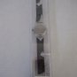 Disney Mickey Mouse Clear & Black Band Wristwatch Needs New Battery Pre-Owned