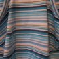 Fetish Junior Size Aqua Blue/White Striped Tank Top Shirt Sz M NWWT 90%Polyester