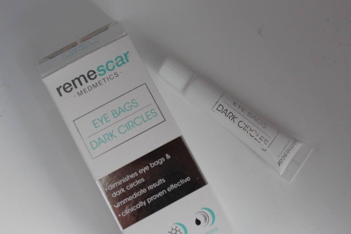 REMESCAR Cream for Eye Bags & Dark Circles Remove 2x8ml GUARANTEED